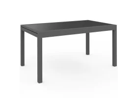 Table extensible verre trempé 135/270cm