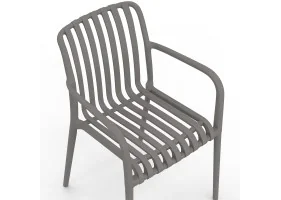 Chaise Oviedo x4 grise