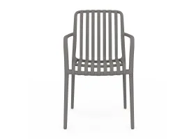 Chaise Oviedo x4 grise