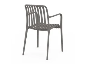 Chaise Oviedo x4 grise