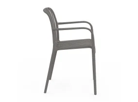 Chaise Oviedo x4 grise