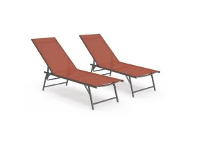 Transat Malaga terracotta x2
