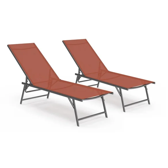 Transat Malaga terracotta x2