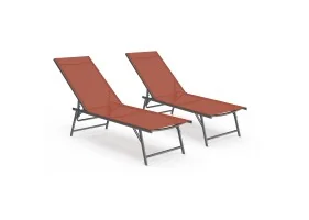 Transat Malaga terracotta x2