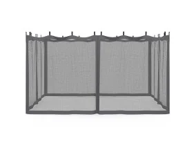 Kit moustiquaire pour pergola Marina 4x3