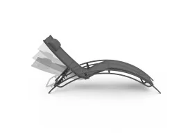 Transat Havana x2 gris anthracite