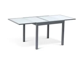 Table extensible verre trempé 90/180cm