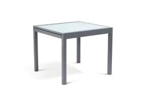 Table extensible verre trempé 90/180cm