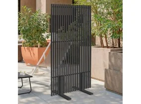 Paravent métal ajouré 150 x 80 cm