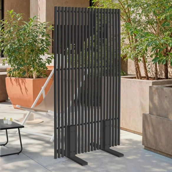 Paravent métal ajouré 150 x 80 cm