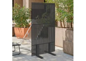 Paravent métal ajouré 150 x 80 cm