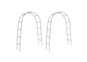 Arches de jardin arrondies x2