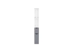 Meuble WC 2 portes blanc