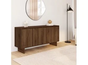 Buffet Yumi noyer 160cm