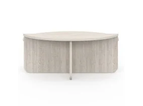 Tables basses rondes asymetriques traver