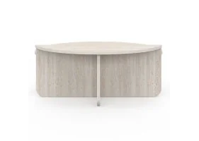 Tables basses rondes asymetriques traver