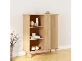 Buffet d'appoint Faustine effet lattes