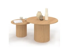 Table basse ronde gigogne...