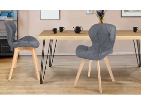 Chaise Gatsby x2 gris