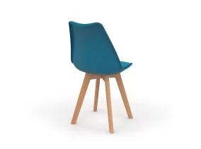 Chaise Nordia x2 Bleu