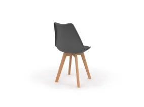 Chaise Nordia x2 gris