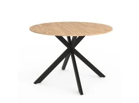 Table repas Soline ext.110-150cm pieds s