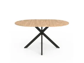 Table repas Soline ext.110-150cm pieds s