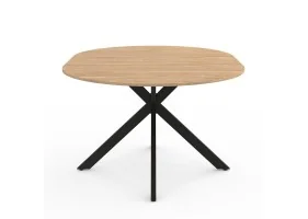 Table repas Soline ext.110-150cm pieds s