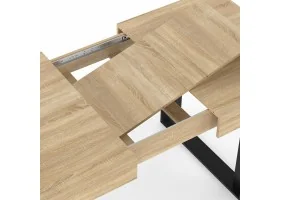 Table repas Brixton extensible 120-160cm