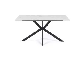 Table repas Spider 160cm effet marbre