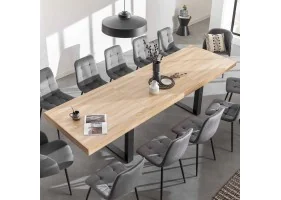 Table repas Brixton extensible 200-300cm