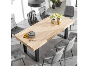 Table repas Brixton extensible 200-300cm