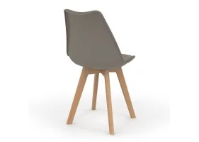 Chaise Nordia x2 taupe