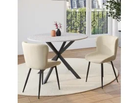 Chaise Taylor x2 crème