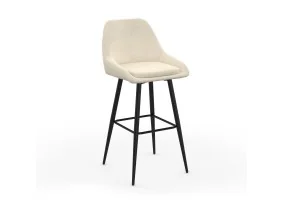 Tabouret Olivia crème X2