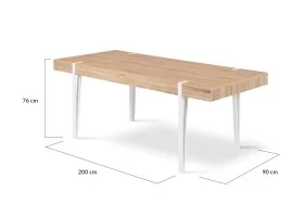 Table repas Hudson 200cm