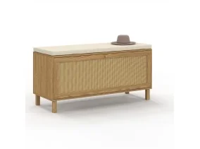 Banc d'entrée Erin rangement chaussures