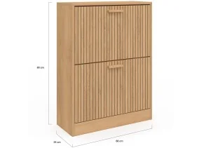 Meuble chaussure 2 portes Faustine