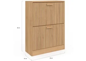 Meuble chaussure 2 portes Faustine