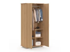 Armoire Albane effet lattes