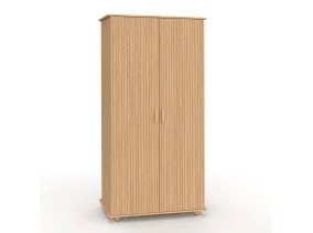 Armoire Albane effet lattes