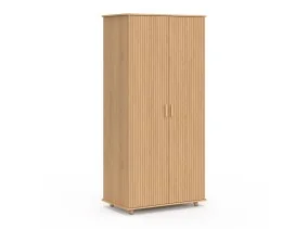 Armoire Albane effet lattes