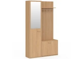 Vestiaire d'entrée + miroir Faustine eff