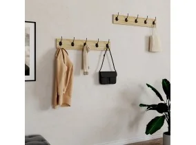 Porte manteau mural x2 5...