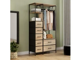 Dressing penderie Iris + 7...