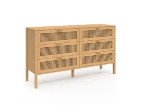 Commode xxl 6 tiroirs Eve cannage