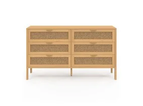 Commode xxl 6 tiroirs Eve cannage