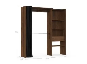 Dressing Aline noyer