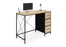 Bureau Iris 100 cm 3 tiroirs