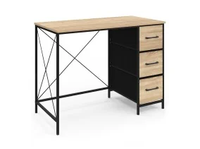 Bureau Iris 100 cm 3 tiroirs